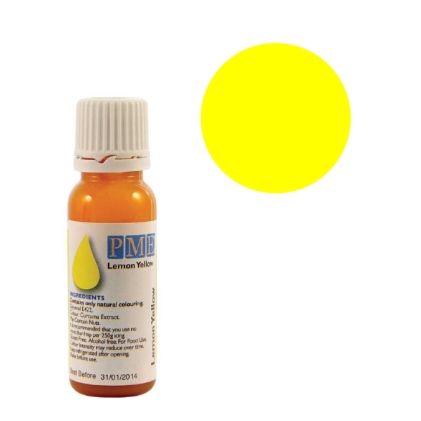 Colorant naturel liquide - jaune - 25 gr - Photo n°1