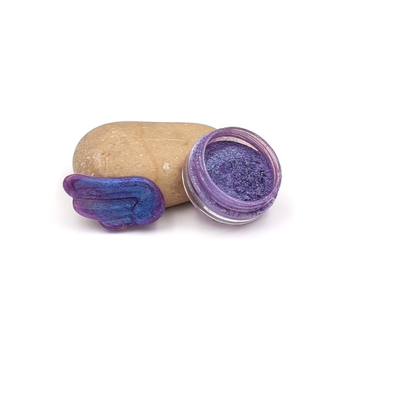 Pigments En Poudre Ultra Scintillants Couleur Violet Pour Créations En Résine - Photo n°1