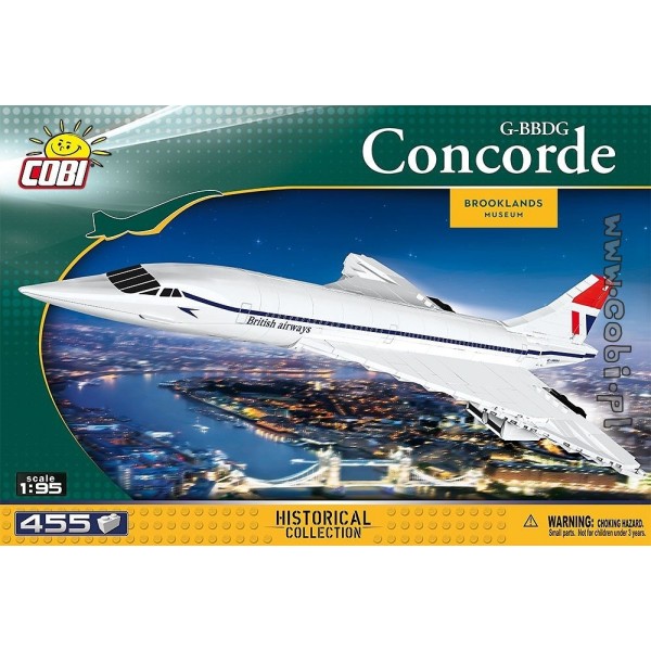 Concorde Concorde - 455 pièces Cobi - Photo n°1