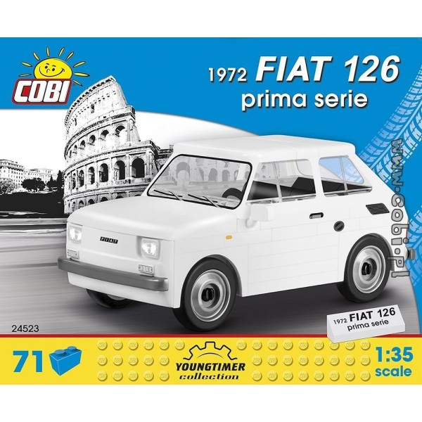 Fiat 126 P - 71 pièces Cobi - Photo n°1