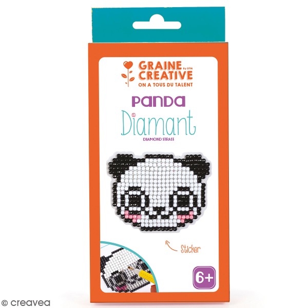 Kit mosaïque Panda - Photo n°1