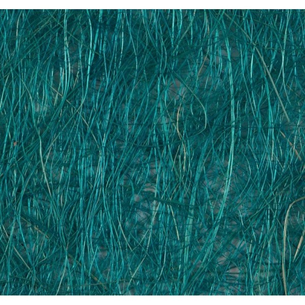 Sets coeur en sisal (x6) turquoise - Photo n°3