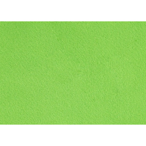 Feutrine, A4 21x30 cm, ép. 1,5-2 mm, vert clair, 10flles - Photo n°1