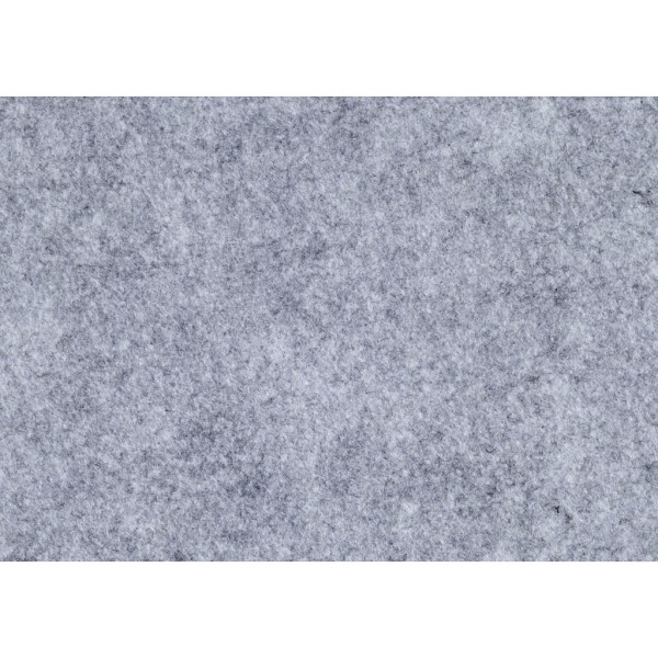 Feutrine, A4 21x30 cm, ép. 1,5-2 mm, gris, avec texture, 10flles - Photo n°1