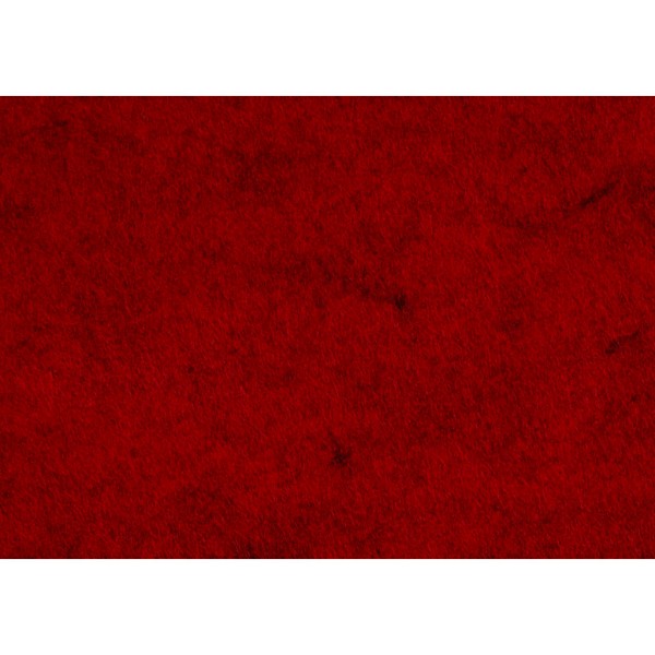 Feutrine, A4 21x30 cm, ép. 1,5-2 mm, rouge, avec texture, 10flles - Photo n°1