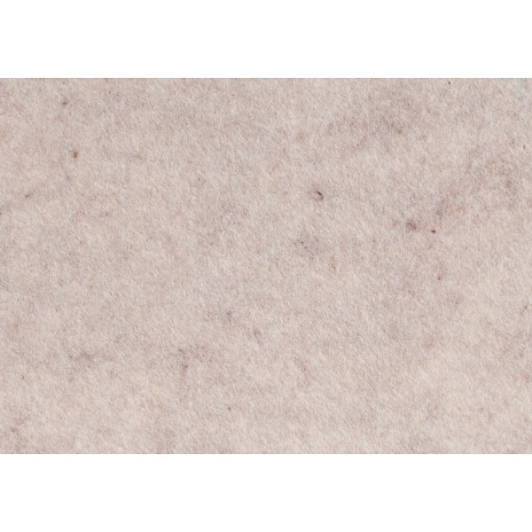 Feutrine, A4 21x30 cm, ép. 1,5-2 mm, blanc cassé, avec texture, 10flles - Photo n°1
