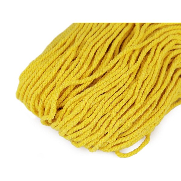 1pc 3 Jaune Coton Crochet de Fil 100g, Tricoter à la Main, de l'Artisanat, Alimentation, Fil de Coto - Photo n°1