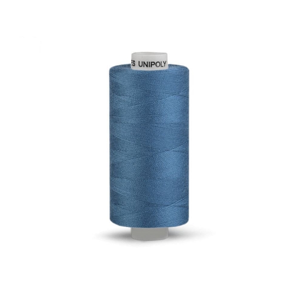 10pc Capri Bleu des Fils de Polyester 500m Unipoly, de Couture, de Mercerie - Photo n°2