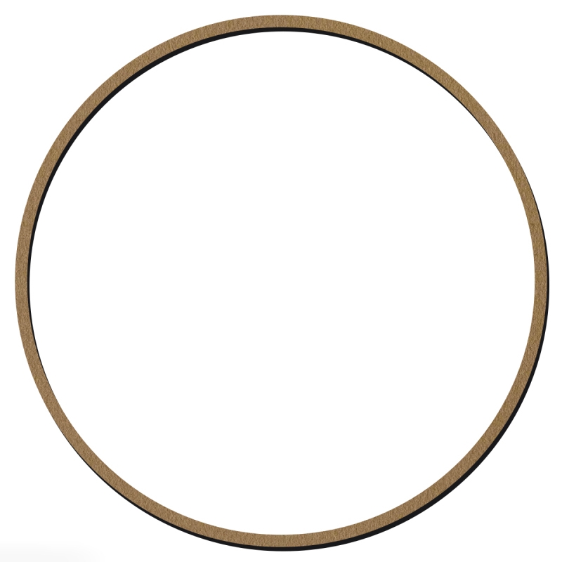 Cercle en bois à décorer - 20 cm - Forme en bois - Creavea