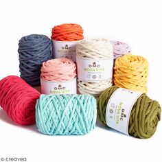 1pc Fil De Coton Épais Pour Tricoter Avec Les Bras, Crochet, Super