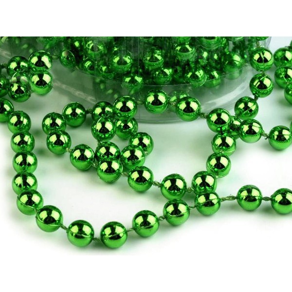1pc Vert de la Lumière de Noël de la Chaîne de Perles 6mm, Décorations - Photo n°2