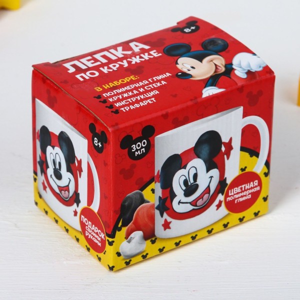 Mickey Mouse Mug Kit de BRICOLAGE, pâte Polymère, de la Décoration, de l'Argile des Enfants, de l'Ar - Photo n°4
