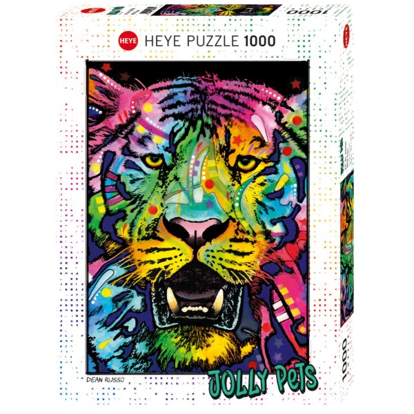 Puzzle 1000 Wild Tiger - Photo n°1