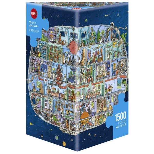 Puzzle 1500 pièces - Spaceship - Photo n°1