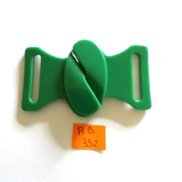 Boucle de ceinture résine vert – 77mm – AB332 - Photo n°1