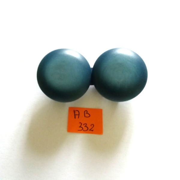 Boucle de ceinture résine bleu – 60mm – AB332 - Photo n°1