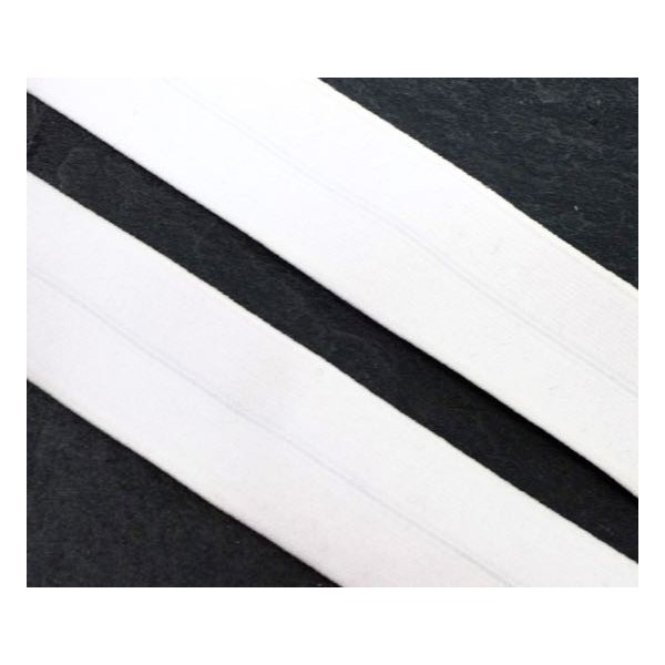 3m Elastique Souple Plat 20mm Blanc - Tresse Élastique Blanc 20mm - Ruban Élastique Blanc - Photo n°3