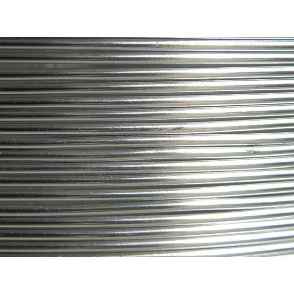 1 Mètre fil aluminium anthracite 1,5mm - Photo n°1