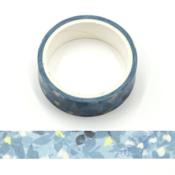 Masking tape aquarelle bleue - Photo n°1