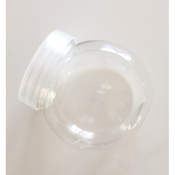 Boite de rangement plastique 8 cm - forme bonbonnière  lot de 4 - Photo n°1