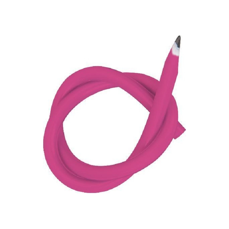 Crayon à papier flexible - Rose - Ecriture - Creavea