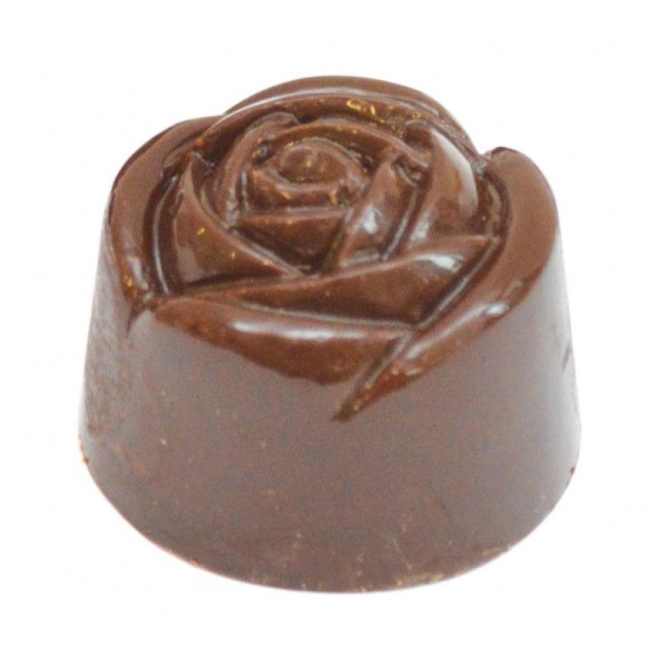 Moule à chocolats rigide - Roses - Photo n°2