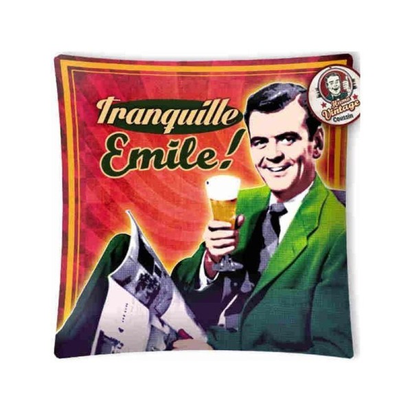 Coussin - Tranquille Emile - Photo n°1