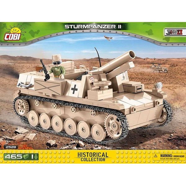 Char Sturmpanzer II - 465 pièces - 1 figurine Cobi - Photo n°1