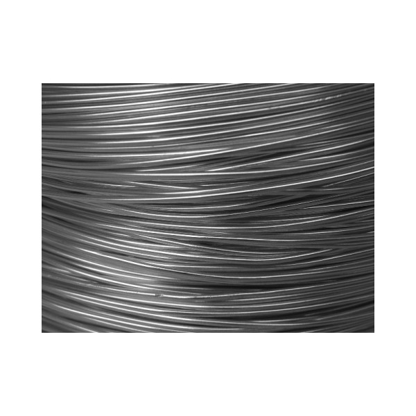 370 Mètres fil aluminium 0.8 mm anthracite - Photo n°1