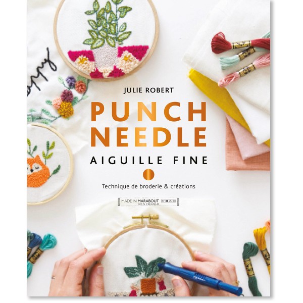 Livre Punch Needle - Aiguille fine - Photo n°1