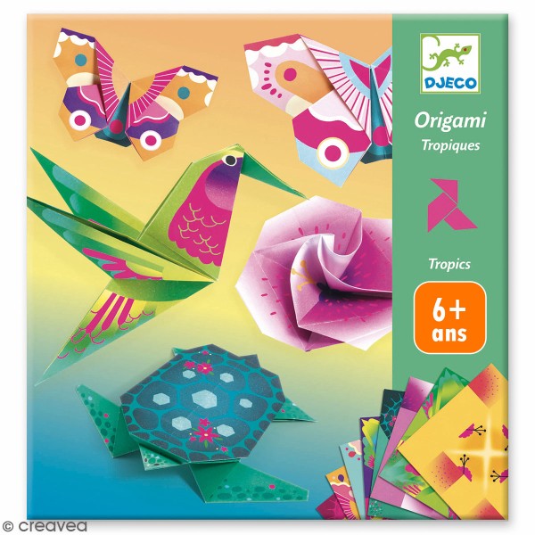 Kit Origami Djeco - Tropiques - Photo n°1