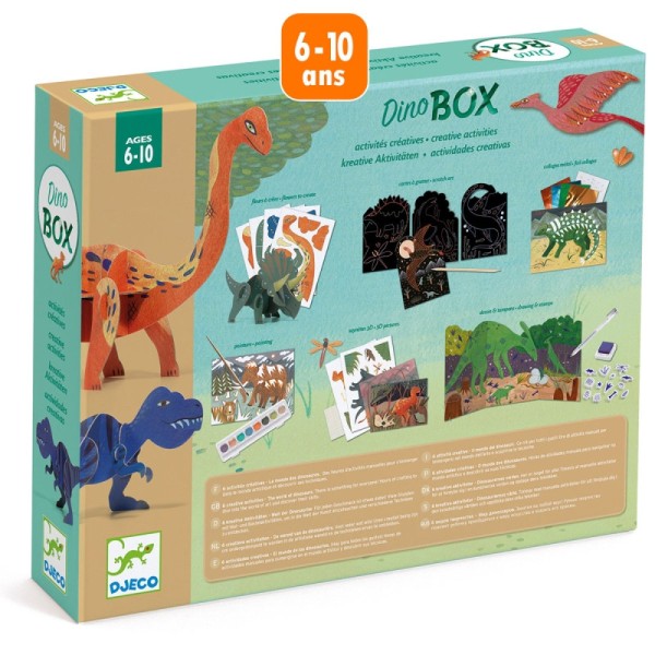 Coffret d'activités Djeco - Dino Box Les dinosaures - Photo n°2