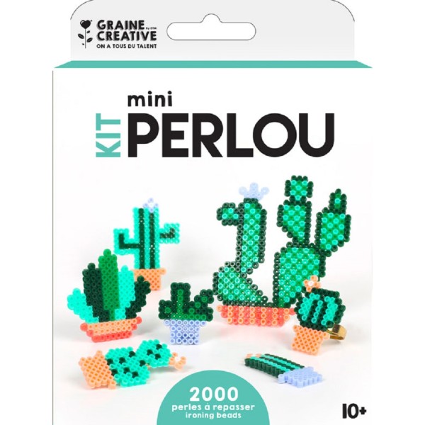Cactus Kit Mini Perlou Perle À Repasser - Photo n°1