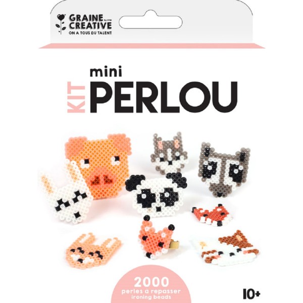 Animaux Kit Mini Perlou Perle À Repasser - Photo n°1