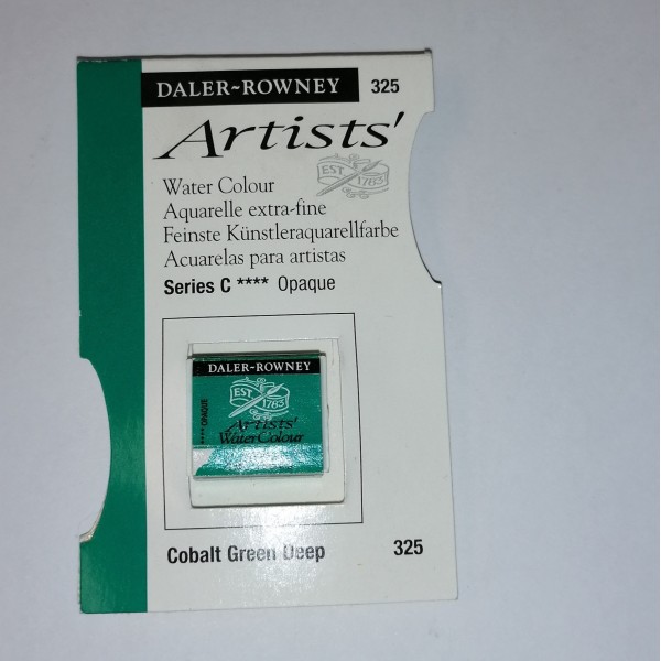 Godet d'aquarelle Daler Rowney - 325 Vert de cobalt foncé - Photo n°1