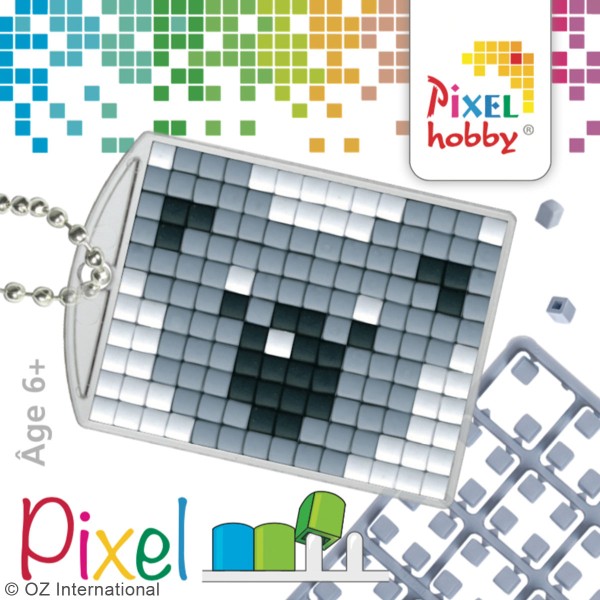 Kit créatif Pixel - porte-clés 4 x 3 cm - Koala - Photo n°3