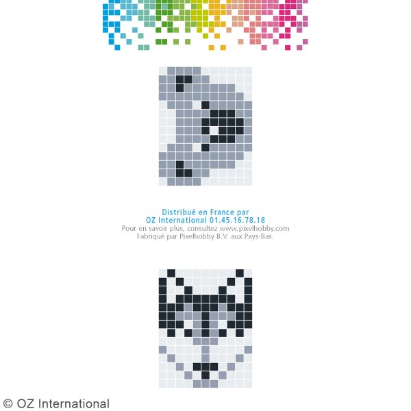 Kit créatif Pixel - porte-clés 4 x 3 cm - Koala - Photo n°4