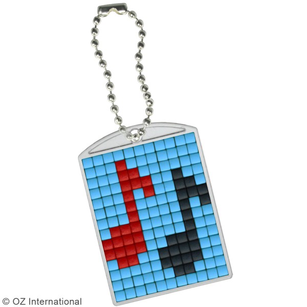 Kit créatif Pixel - porte-clés 4 x 3 cm - Musique - Photo n°2