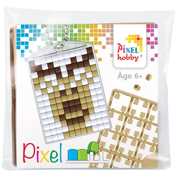 Kit créatif Pixel - porte-clés 4 x 3 cm - Rennes - Photo n°1