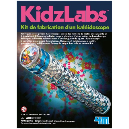 Kit scientifique Kidz Labs - Fabrique un kaléidoscope