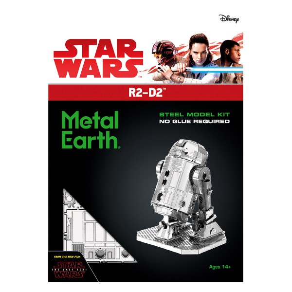 Kit maquette Star Wars - Metal Earth - R2-D2 - Photo n°1