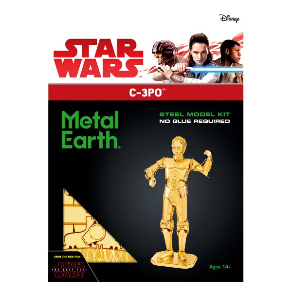 Kit maquette Star Wars - Metal Earth - C-3PO - Photo n°1