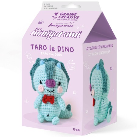 Kit Crochet Amigurumi - Dinosaure