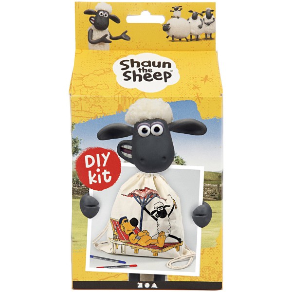 Kit créatif Shaun le Mouton - Sac à décorer - 1 pce - Photo n°2