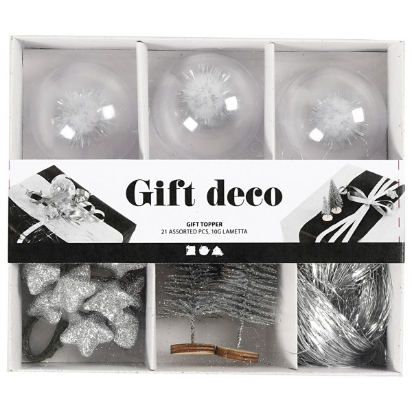 Mini kit créatif - Déco de cadeaux - 22 pcs - Photo n°2