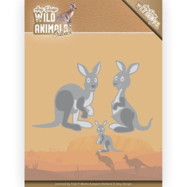 Die - ADD10209 - Wild Animals australie - Kangourous - Photo n°1