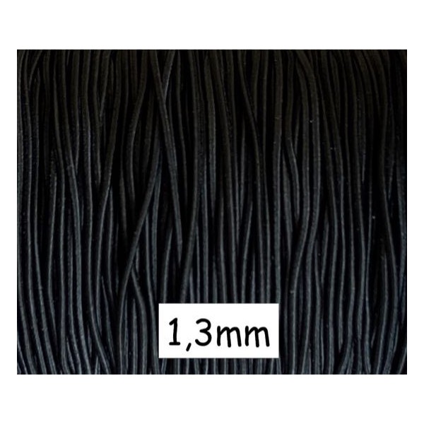 5m Fil Élastique 1,3mm Noir - Idéal Création Couture, Diy - Fil élastique -  Creavea