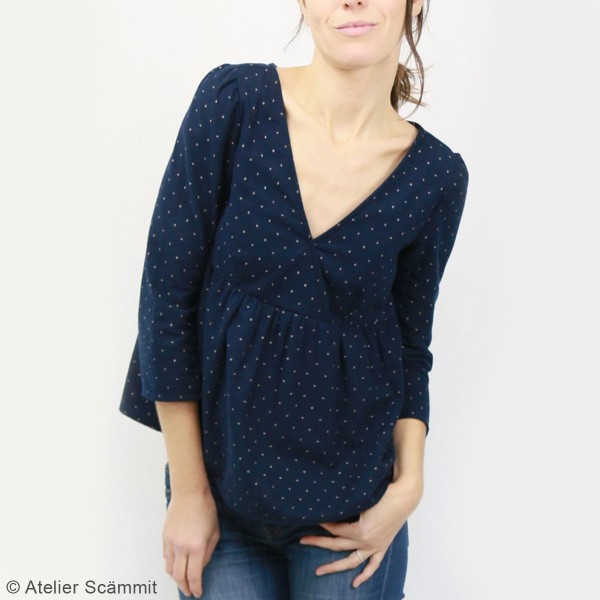 Patron couture Atelier Scammit - Robe et blouse Eugénie - Taille 34 à 48 - Photo n°4