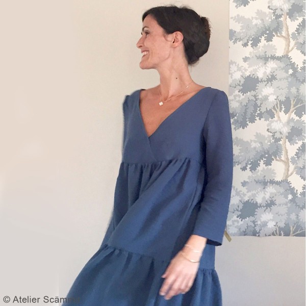 Patron couture Atelier Scammit - Robe et blouse Eugénie - Taille 34 à 48 - Photo n°5