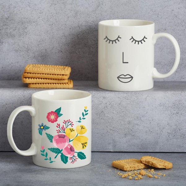 Kit Créatif Simply Make - Mugs à décorer - 2 pcs - Photo n°2
